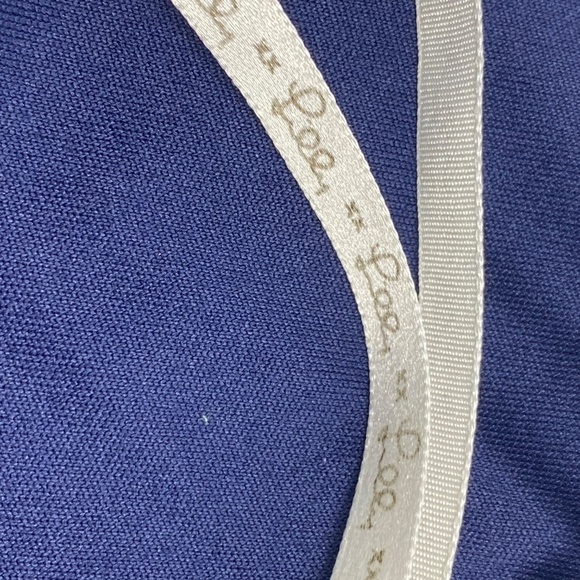 LILLY PULITZER Dellaria Mini Dress Teardrop Lace in Navy Blue Size M - Picture 5 of 9